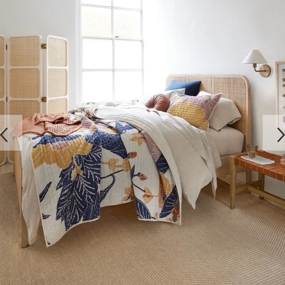 West Elm Multicolor Floral Comforter Set
